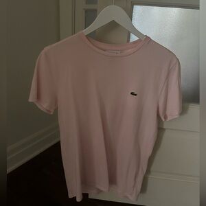 LACOSTE pink tshirt for women’s/ perfect condition